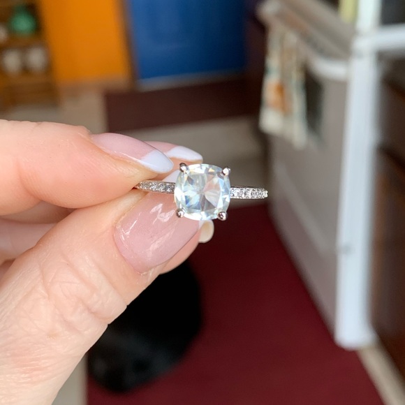 Jewelry - 2.25 CT white Moissanite solitaire